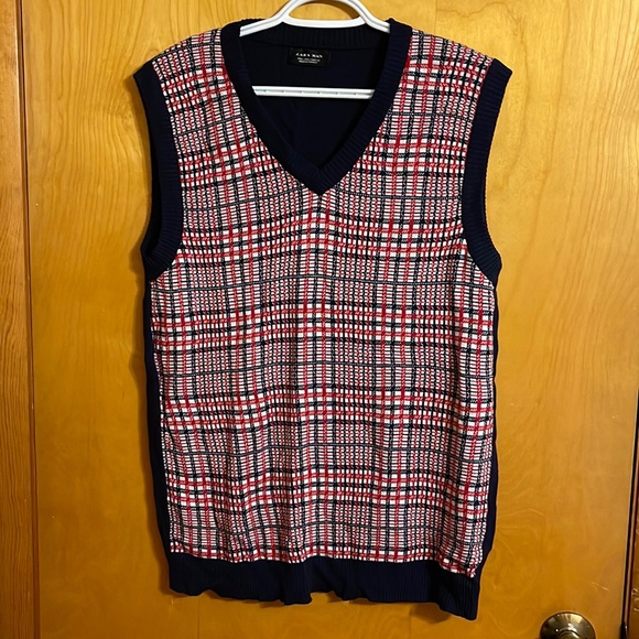 Zara Man Sweater Vest - Picture 1 of 3